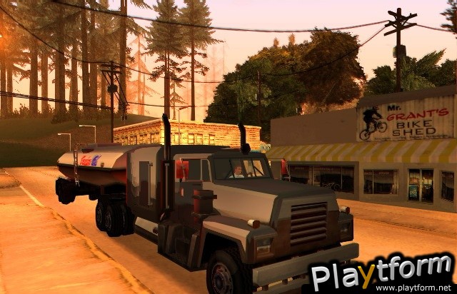 Grand Theft Auto: San Andreas (PlayStation 2)