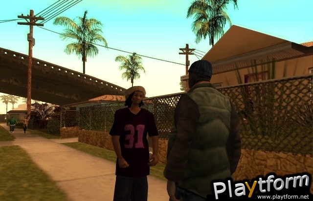 Grand Theft Auto: San Andreas (PlayStation 2)