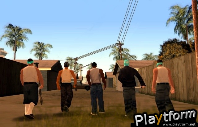 Grand Theft Auto: San Andreas (PlayStation 2)