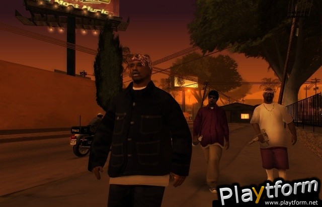 Grand Theft Auto: San Andreas (PlayStation 2)