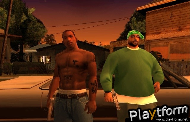 Grand Theft Auto: San Andreas (PlayStation 2)