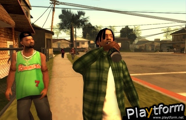 Grand Theft Auto: San Andreas (PlayStation 2)