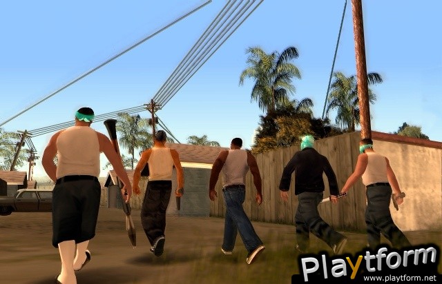 Grand Theft Auto: San Andreas (PlayStation 2)