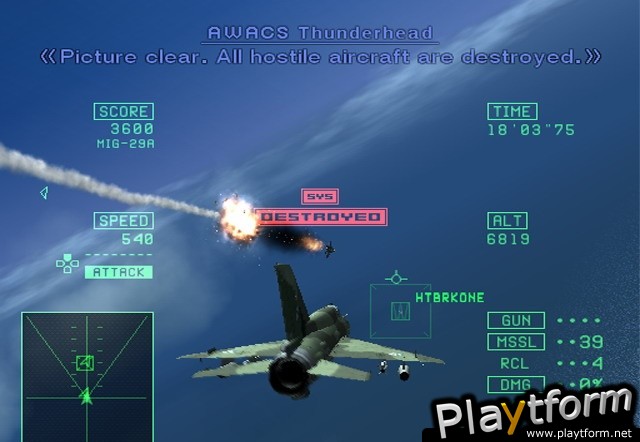 Ace Combat 5: The Unsung War (PlayStation 2)