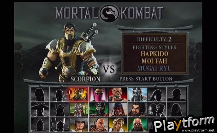 Mortal Kombat: Deception (PlayStation 2)