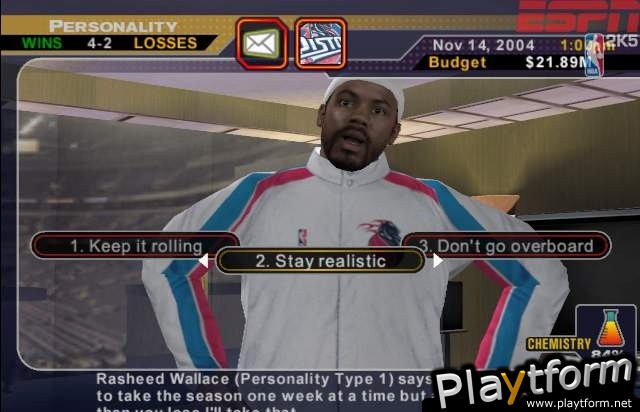 ESPN NBA 2K5 (PlayStation 2)