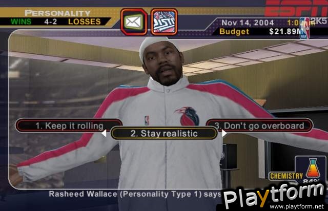 ESPN NBA 2K5 (PlayStation 2)