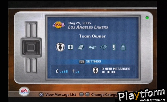 NBA Live 2005 (PlayStation 2)