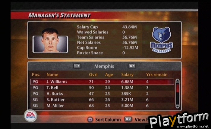 NBA Live 2005 (PlayStation 2)