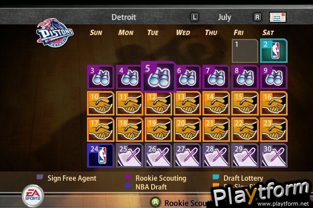 NBA Live 2005 (PlayStation 2)