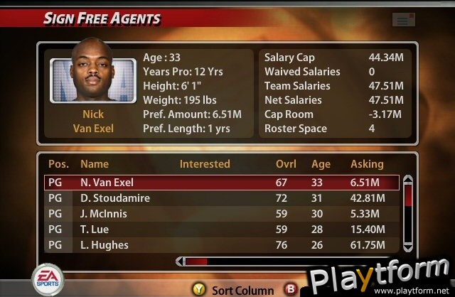 NBA Live 2005 (PlayStation 2)