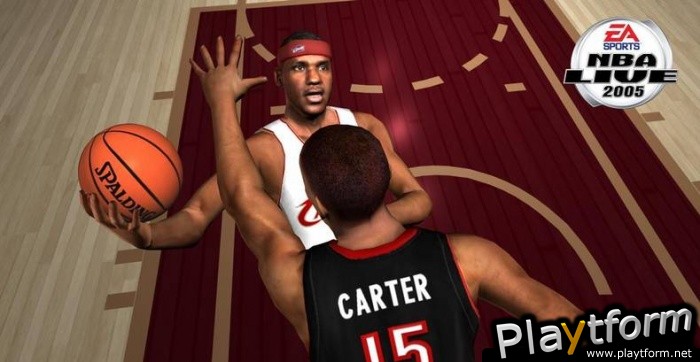 NBA Live 2005 (PlayStation 2)