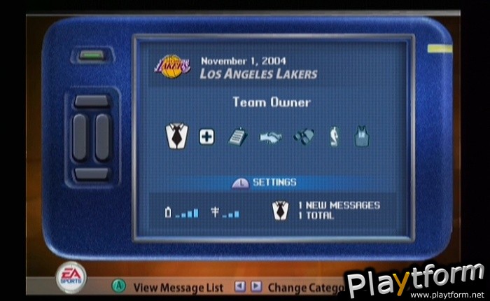 NBA Live 2005 (GameCube)