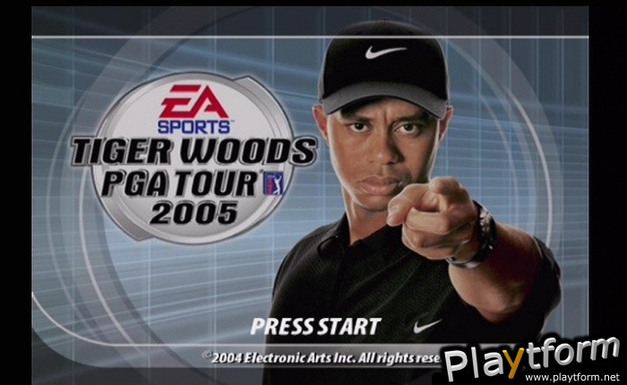 Tiger Woods PGA Tour 2005 (PlayStation 2)