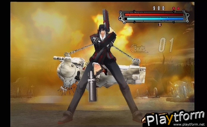 Gungrave: Overdose (PlayStation 2)