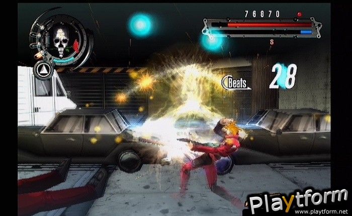 Gungrave: Overdose (PlayStation 2)