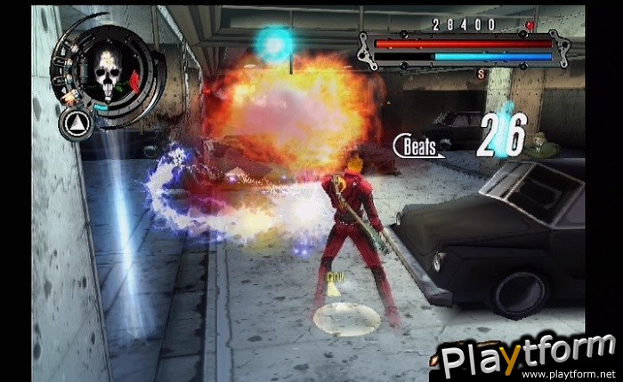 Gungrave: Overdose (PlayStation 2)