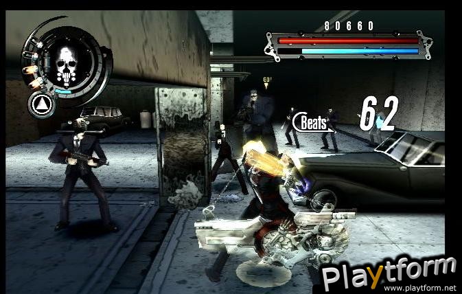 Gungrave: Overdose (PlayStation 2)
