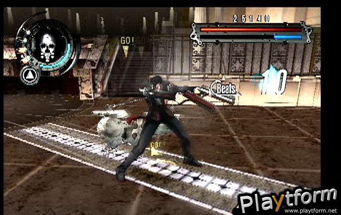 Gungrave: Overdose (PlayStation 2)