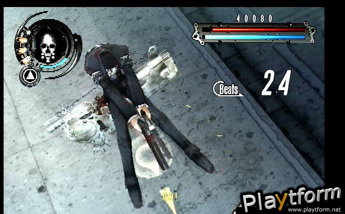 Gungrave: Overdose (PlayStation 2)