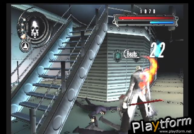 Gungrave: Overdose (PlayStation 2)