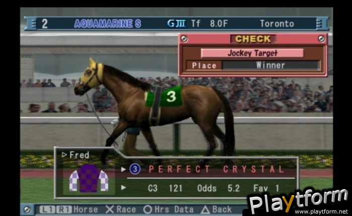 Gallop Racer 2004 (PlayStation 2)