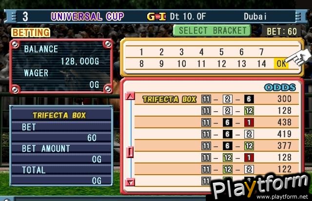 Gallop Racer 2004 (PlayStation 2)