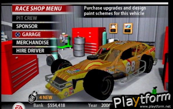 NASCAR 2005: Chase for the Cup (PlayStation 2)