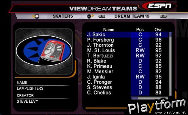 ESPN NHL 2K5 (PlayStation 2)