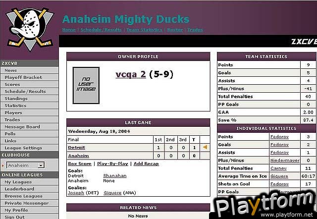 ESPN NHL 2K5 (Xbox)