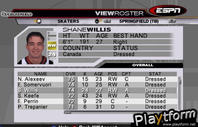 ESPN NHL 2K5 (Xbox)