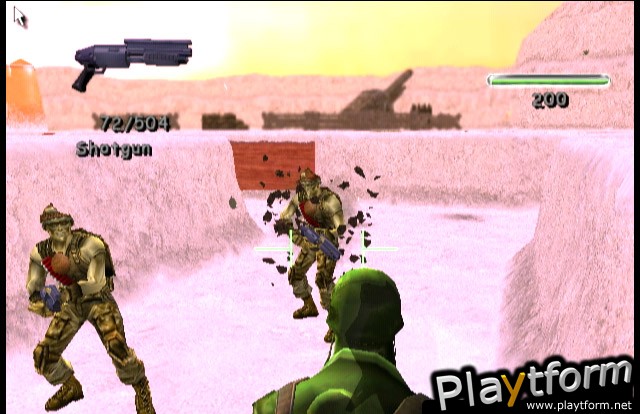 Army Men: Sarge's War (GameCube)