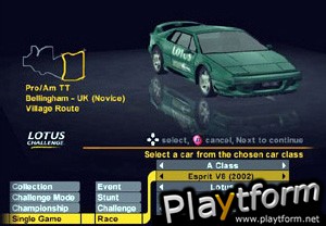 Lotus Challenge (GameCube)