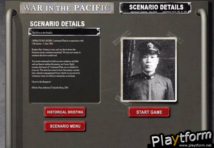 War in the Pacific (PC)