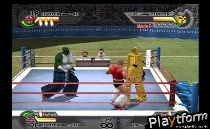 Galactic Wrestling: Featuring Ultimate Muscle (PlayStation 2)