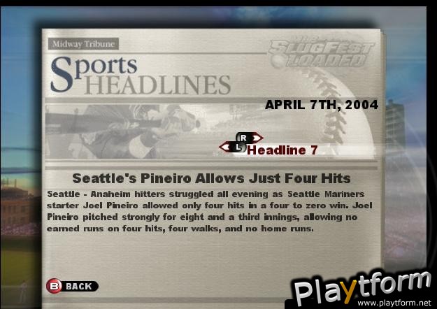 MLB SlugFest: Loaded (Xbox)