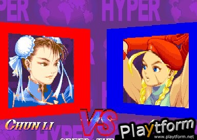 Hyper Street Fighter II: The Anniversary Edition (PlayStation 2)