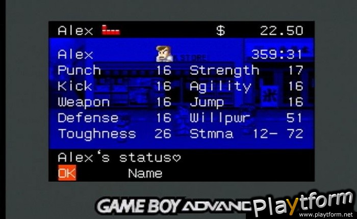 River City Ransom EX (Game Boy Advance)