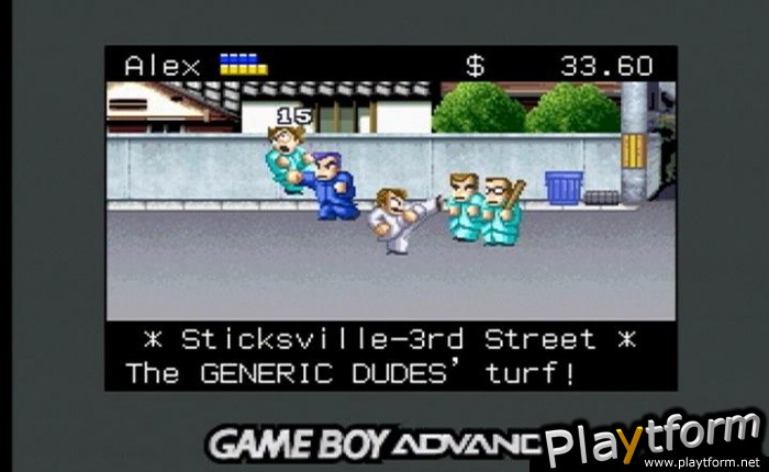River City Ransom EX (Game Boy Advance)