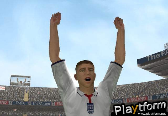 England International Football (PlayStation 2)