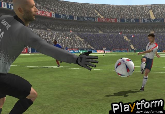England International Football (PlayStation 2)