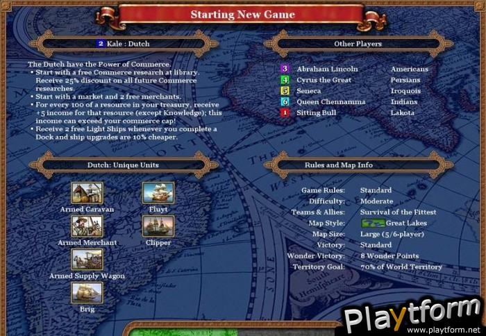 Rise of Nations: Thrones & Patriots (PC)
