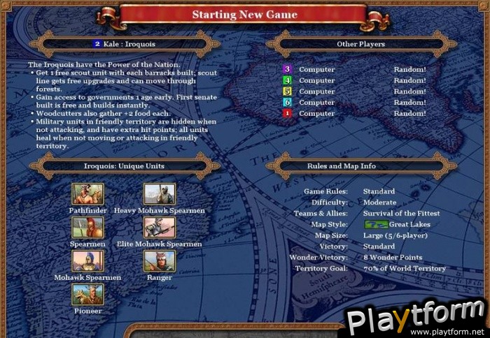 Rise of Nations: Thrones & Patriots (PC)