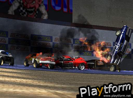 Destruction Derby Arenas (PlayStation 2)
