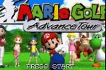 Mario Golf: Advance Tour (Game Boy Advance)