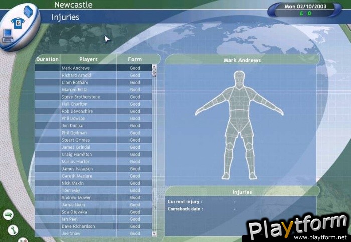 Pro Rugby Manager 2004 (PC)