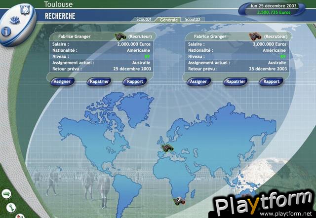 Pro Rugby Manager 2004 (PC)