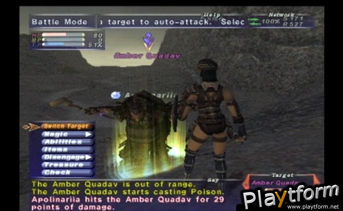 Final Fantasy XI (PlayStation 2)