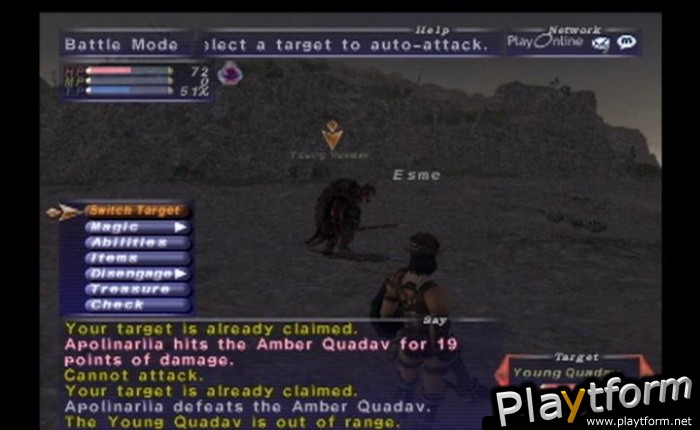 Final Fantasy XI (PlayStation 2)