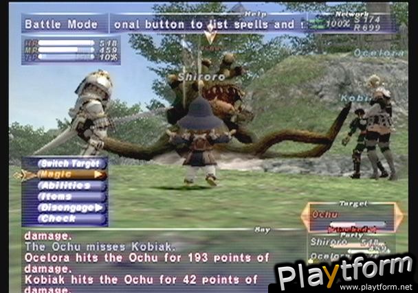 Final Fantasy XI (PlayStation 2)